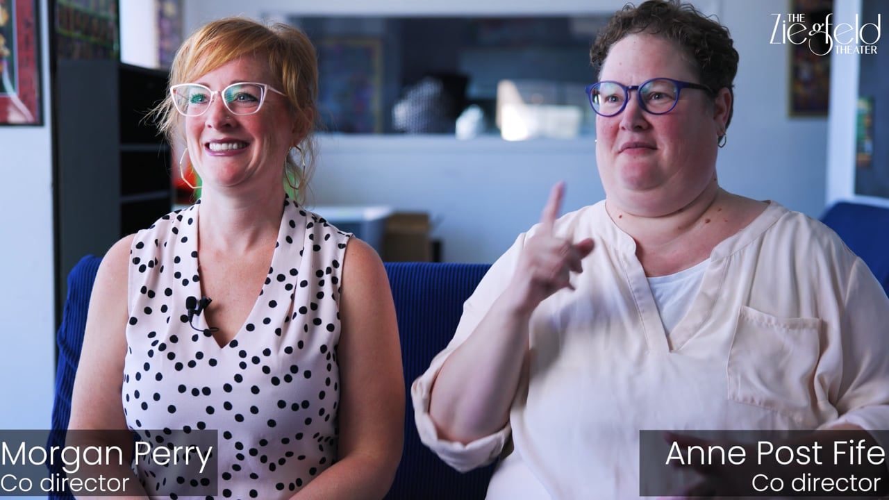 Co-directors Morgan Perry and Anne Post Fife in conversation